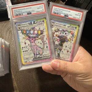 Umbreon 176 & Espeon 175 set psa 10