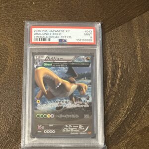 Dragonite holo 1st ed. XY 043 psa 9