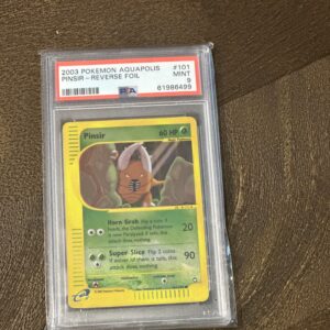 Pinsir reserve foil 101 psa 9