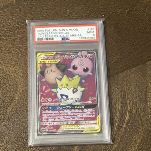 Tag team Togepi/clefairy/iglybuff gx  185 psa 9