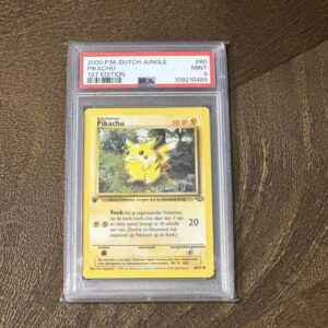 Pikachu 1st edition 60 psa 9