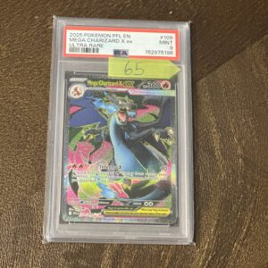 Mega charizard x 109 psa 9