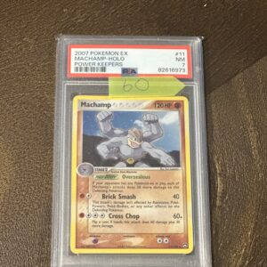 Machamp holo 11 psa 7