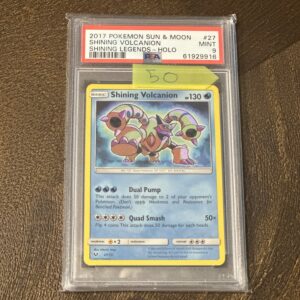 Shining volcanion 27 psa 9
